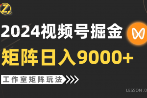 【蓝海项目】2024视频号自然流带货,工作室落地玩法,单个直播间日入9000+