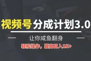 24年视频号冷门蓝海赛道,操作简单,单号收益可达四位数