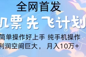 2024年全网首发,暴力引流,傻瓜式纯手机操作,利润空间巨大,日入3000+