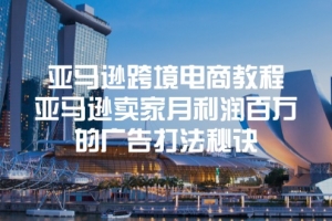亚马逊跨境电商教程:亚马逊卖家月利润百万的广告打法秘诀