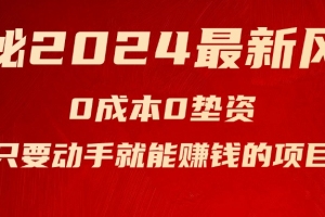 揭秘2024最新风口,0成本0垫资,新手小白只要动手就能赚钱的项目—空调