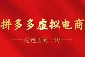 拼多多虚拟电商,单人操作10家店,单店日盈利100+