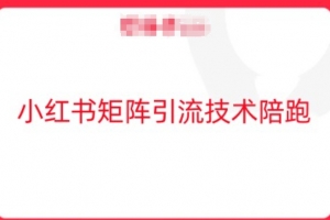 小红书矩阵引流技术,教大家玩转小红书流量