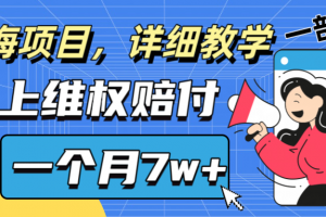 通过线上维权赔付1个月搞了7w+详细教学一部手机操作靠谱副业打破信息差
