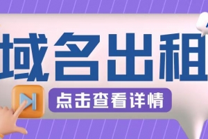 冷门项目,域名出租玩法,简单粗暴适合小白