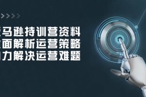 亚马逊持训营资料,全面解析运营策略,助力解决运营难题