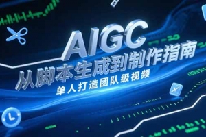 AIGC视频制作指南,从脚本生成到剪辑全流程,单人打造团队级视频