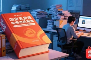 淘宝无货源电商进阶指南,包含新人课、进阶课,配套资料,蓝海选品等