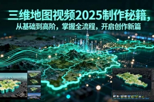 三维地图视频2025制作秘籍,从基础到高阶,掌握全流程,开启创作新篇